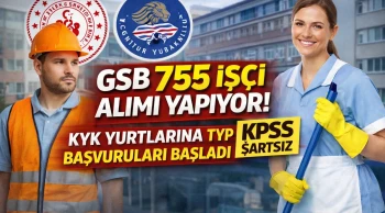 TYP Kapsamında KYK Yurtları Personel Alımı Başvuruları Başladı