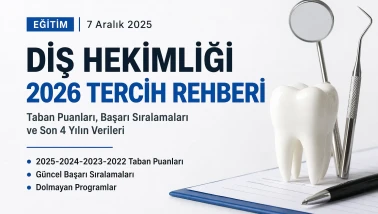 Diş Hekimliği 2026 Tercih Rehberi Taban Puanları Başarı Sıralamaları ve Son 4 Yıl Analizi