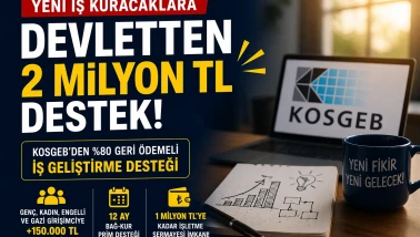 Kendi İşini Kurana Devlet Desteği Hibeleri
