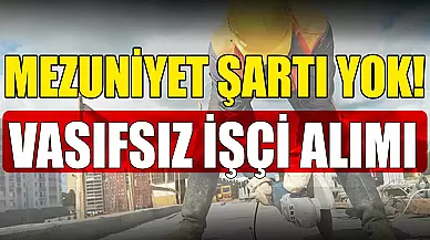 Belediye Yeni 25 Daimi İşçi Alımı İlanı! Mezuniyet Şartı Yok
