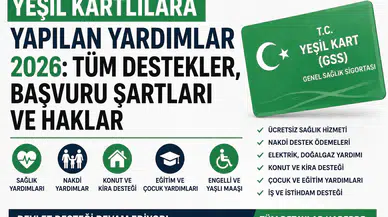Yeşil Kartlılara Yapılan Yardımlar 2026: Tüm Destekler, Başvuru Şartları