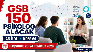 GSB’den Psikologlara Büyük Fırsat 46 İlde 150 Personel Alımı Başlıyor!
