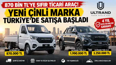 870 Bin TL’ye Sıfır Ticari Araç  Yeni Çinli Marka Türkiye Pazarına Girdi