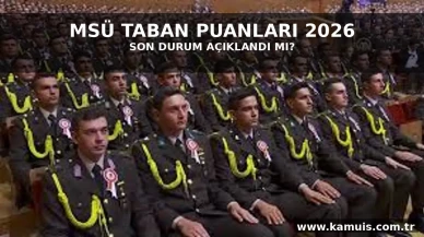 MSÜ Taban Puanları 2026 Açıklandı mı? Hava, Kara ve Deniz Harp Okulları Son Durum