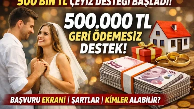 500 Bin TL Çeyiz Desteği Başladı! Başvuru Şartları, Ekranı ve Tüm Detaylar 2026