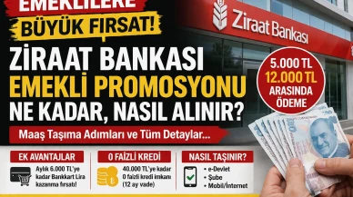 Ziraat Bankası Emekli Promosyonu 2026 Ne Kadar, Nasıl Alınır? Maaş Taşıma