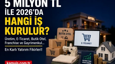 5 Milyon TL ile Yapılacak İş Fikirleri 2026 Yüksek Getirili Yatırım Rehberi