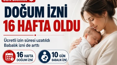 TBMM’den Yeni Düzenleme Doğum İzni 16 Haftaya Yükseltildi