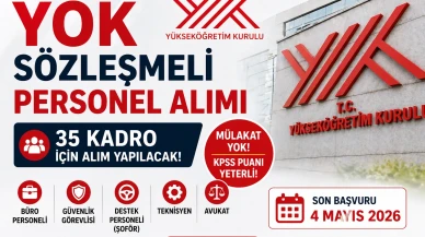 YÖK 2026 Sözleşmeli Personel Alımı Mülakatsız Yok KPSS ile Yerleştirme!