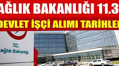 Sağlık Bakanlığı 11.317 Devlet İşçi Alımı Ne Zaman Yapılacak?