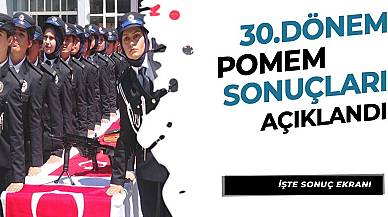 30.POMEM başvuru sonuçları açıklandı!