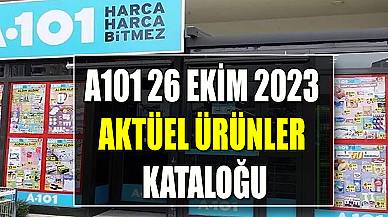 A101 26 Ekim 2023 Aktüel Ürünler Kataloğu