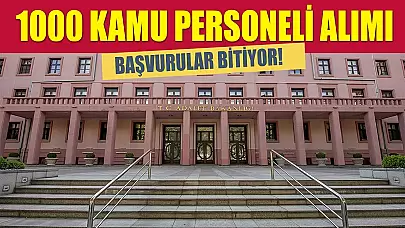 Adalet Bakanlığı 1.000 Hakim ve Savcı Adayı Alımı Başvurular Bitiyor!