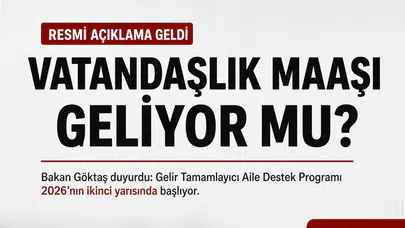 Vatandaşlık Maaşı Geliyor mu? 2026’da Yeni Destek Modeli
