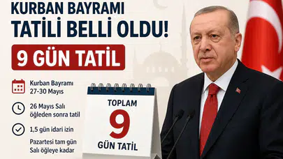 Kurban Bayramı Tatili Belli Oldu!