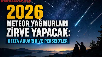 2026 Meteor Yağmurları Zirve Yapacak: Delta Aquarid ve Perseid'ler