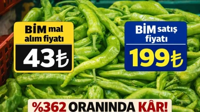 BİM’de Çarliston Biber Tartışması: Fiyat Farkı Ne Anlama Geliyor?