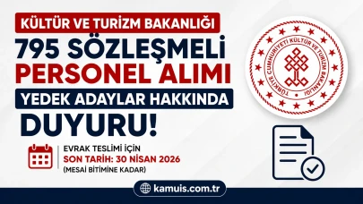 795 Sözleşmeli Personel Alımı  Yedek Adaylar İçin Kritik Duyuru!