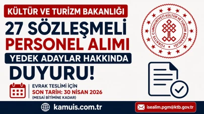 27 Sözleşmeli Personel Alımı: Yedek Adaylar İçin Kritik Evrak Uyarısı!
