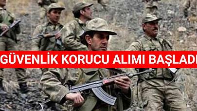 Askeri Personel Alımı! Güvenlik Korucu Alımı Başvuruları Başladı