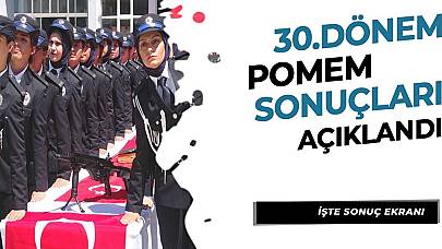 30.POMEM başvuru sonuçları açıklandı!