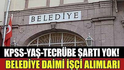 Belediye İş İlanları Yayında! Daimi İşçi Alımı İçin Başvuru Başlıyor