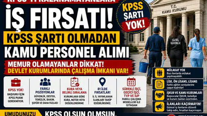 KPSS’yi Kazanamayanlara İş Fırsatı! KPSS’siz Kamu Personeli Alımları Nasıl Yapılıyor?