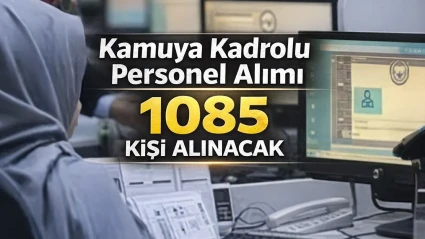 Kadrolu PersonelAlımı 2026 Nisan Alımları 1085 Kamu Personeli