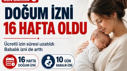 TBMM’den Yeni Düzenleme Doğum İzni 16 Haftaya Yükseltildi