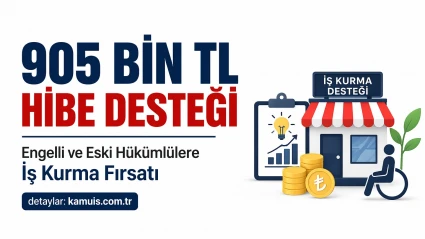Engelli ve Eski Hükümlülere 905 Bin TL Hibe Desteği! Kimler Alabilir Şartlar Nelerdir?