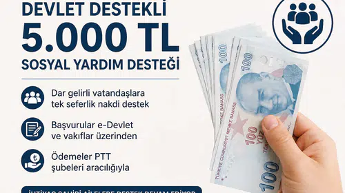 5000 TL Sosyal Yardım Desteği Nedir? Nasıl alınır?