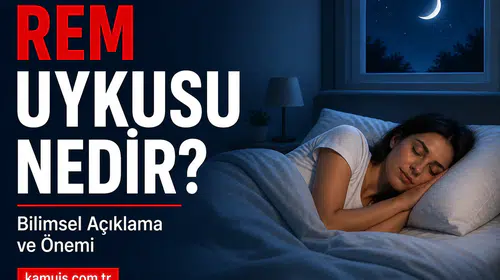 REM Uykusu Nedir? REM Uykusu Kaç Saat Olmalı (Bilimsel Açıklama) REM uykusu
