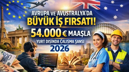 Avusturalya 54 Bin Eura Maaşla Eleman Alacak 2026