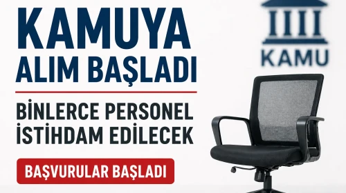 Kamuya Personel Alımı 2026  Binlerce Kadro Açıldı! KPSS’li ve KPSS’siz