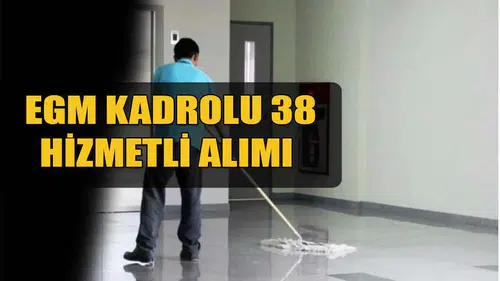 Emniyet Genel Müdürlüğü Kadrolu 38 Personel Alıyor