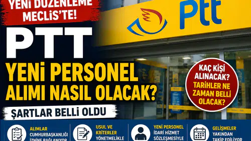 PTT Personel Alımı 2026'da Nasıl Yapılacak? Yeni Başvuru Sistemi ve Şartlar Belli Oluyor