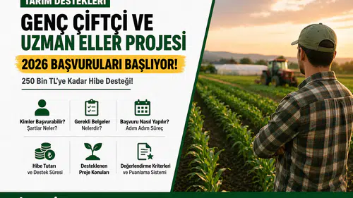 2026 Genç Çiftçi ve Uzman Eller Projesi Nedir? Başvuru Şartları ve Tüm Detaylar