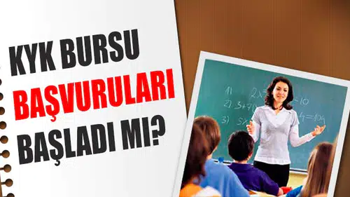 KYK Bursu Başvuruları Başladı Mı?