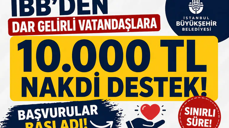 İBB 10 Bin TL Emekli Pazar Desteği Başvurusu 2026: Kimler Alabilir, Şartlar