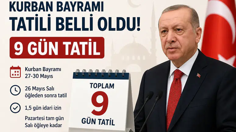 Kurban Bayramı Tatili Belli Oldu!