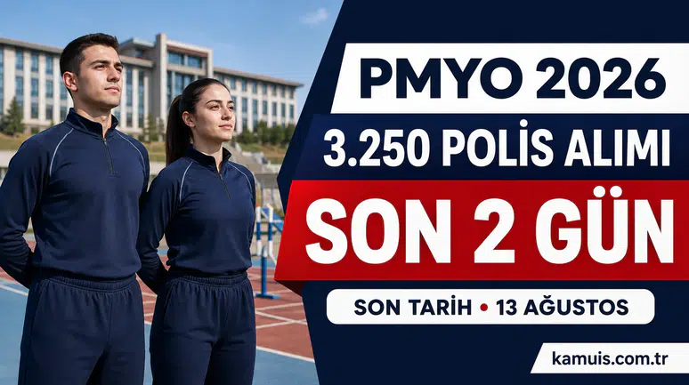 PMYO 3.250 Polis Alımı Başvurularında Son 2 Gün Saat 17.00’de Kapanacak