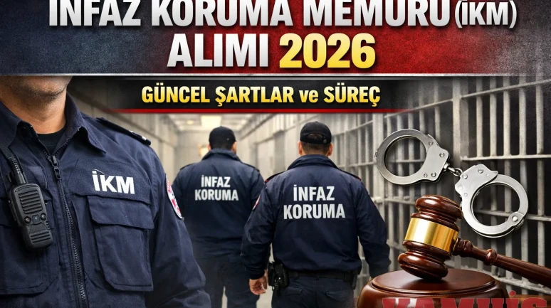 İnfaz Koruma Memuru (İKM) Alımı 2026: Güncel Şartlar ve Süreç