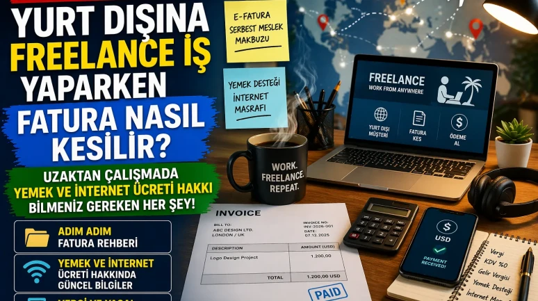 Yurt Dışına Freelance İş Yaparken Fatura Nasıl Kesilir? Uzaktan Çalışanların Hakları