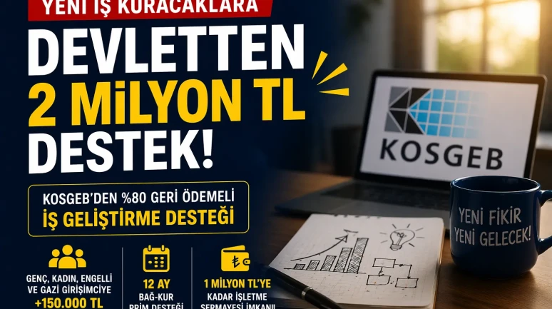 Kendi İşini Kurana Devlet Desteği Hibeleri