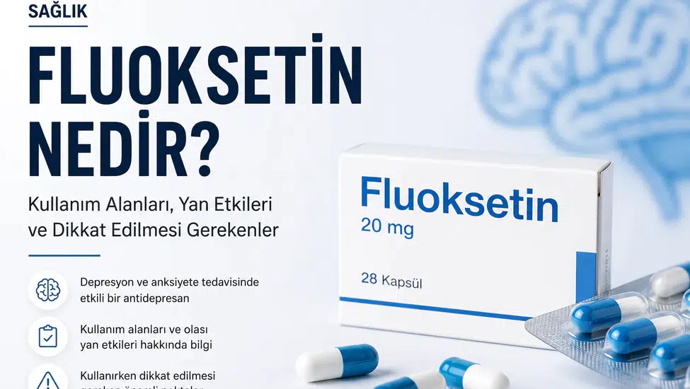 Fluoksetin Nedir? Kullanımı, Yan Etkileri ve Dikkat Edilmesi Gerekenler