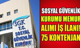Sosyal Güvenlik Kurumu 75 Memur Alımı İlanı Yayımladı! Başvurular Online