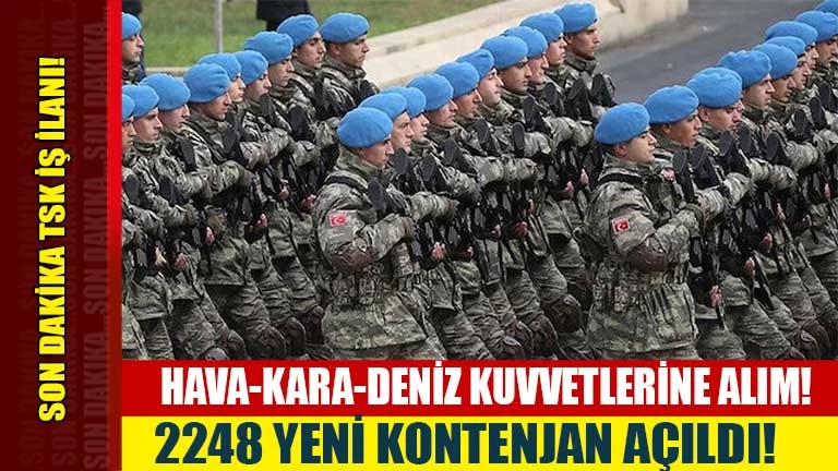 Türk Silahlı Kuvvetleri 2023 Astsubay Alımı: 2248 Kişi İçin İş Fırsatı
